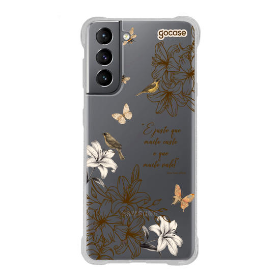 Capinha para celular  Lírio Vintage