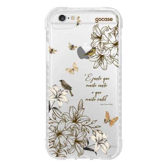 Capinha para celular  Lírio Vintage