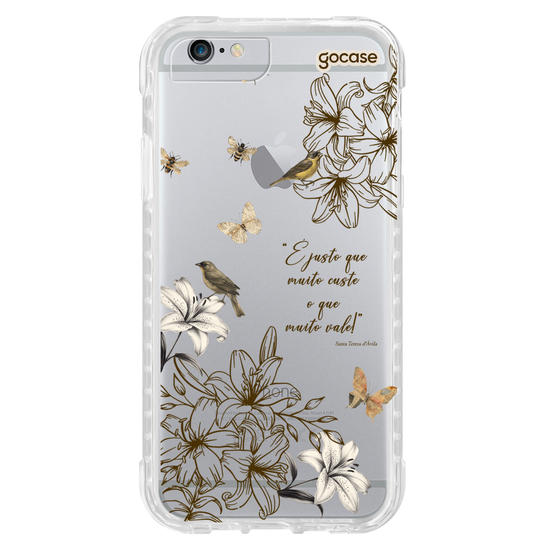 Capinha para celular  Lírio Vintage