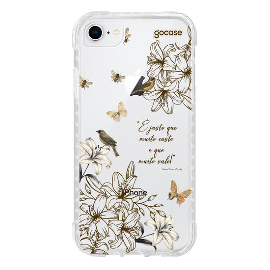 Capinha para celular  Lírio Vintage