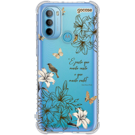 Capinha para celular  Lírio Vintage