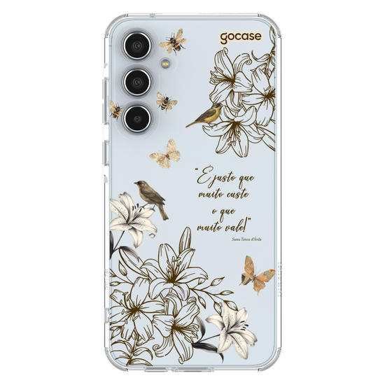 Capinha para celular  Lírio Vintage