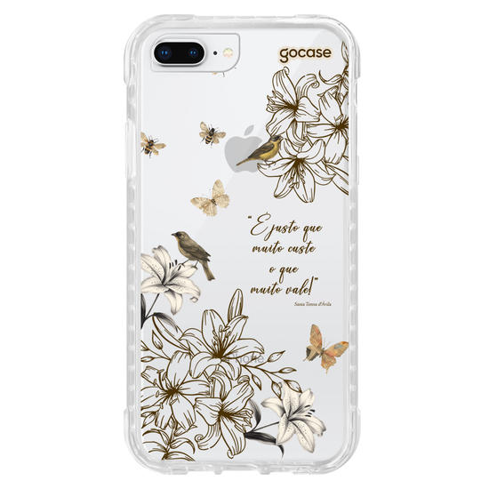 Capinha para celular  Lírio Vintage