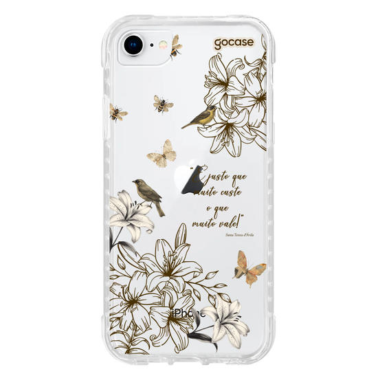 Capinha para celular  Lírio Vintage