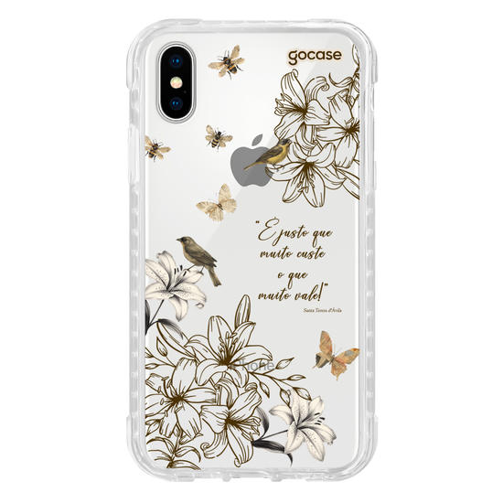 Capinha para celular  Lírio Vintage