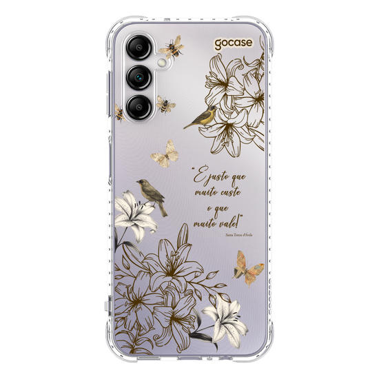 Capinha para celular  Lírio Vintage