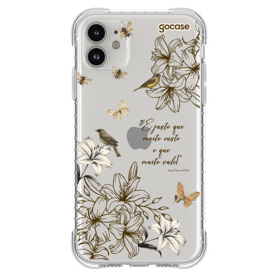 Capinha para celular  Lírio Vintage