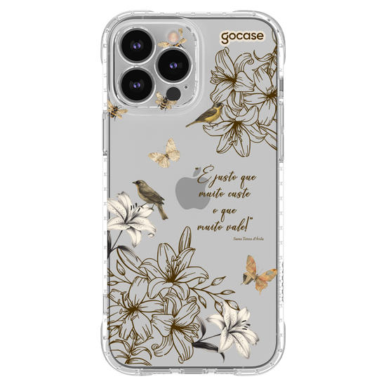 Capinha para celular  Lírio Vintage