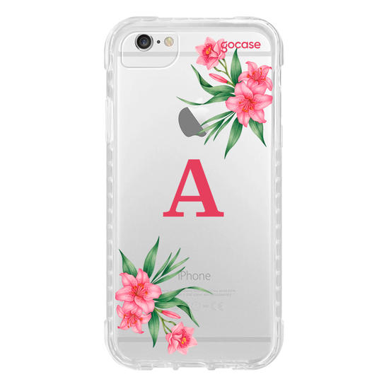 Capinha para celular  Lírios Rosa Botânicos