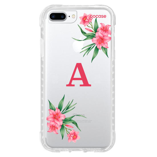Capinha para celular  Lírios Rosa Botânicos