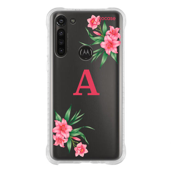 Capinha para celular  Lírios Rosa Botânicos