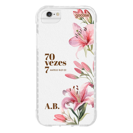 Capinha para celular  Lírios Setenta Vezes Sete