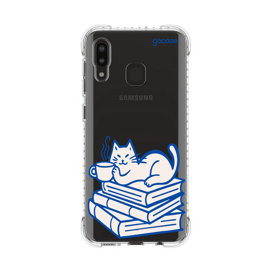 Capinha para celular  Literary Cat