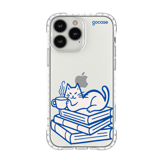 Capinha para celular  Literary Cat