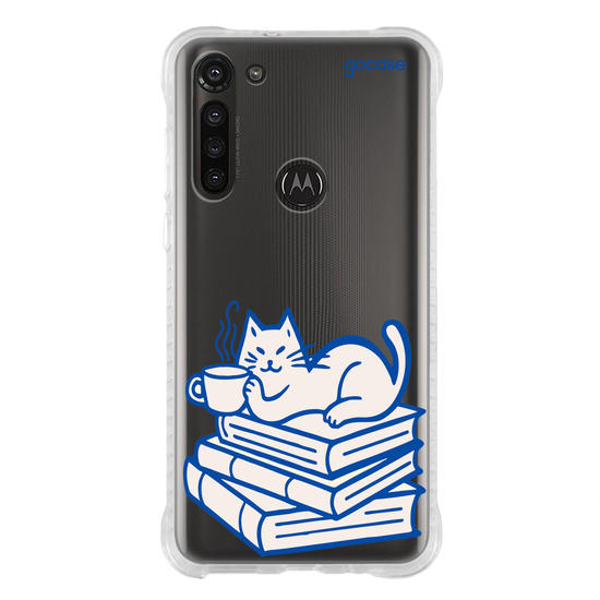 Capinha para celular  Literary Cat