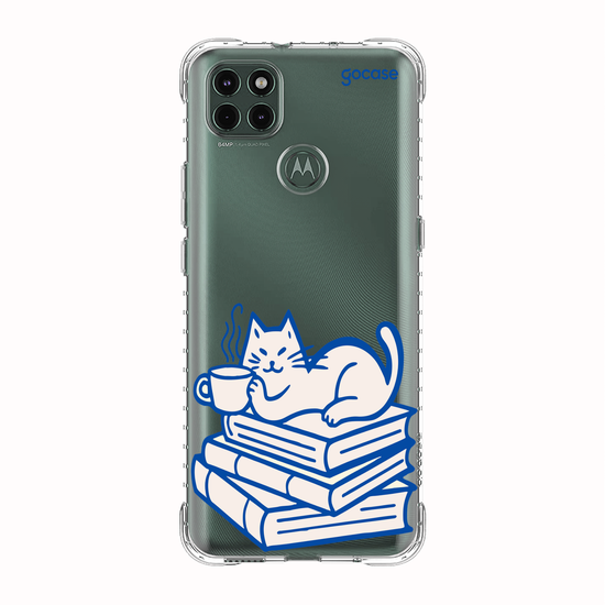Capinha para celular  Literary Cat