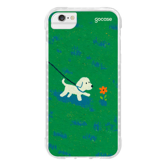 Capinha para celular  Little Garden Puppy