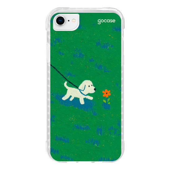 Capinha para celular  Little Garden Puppy