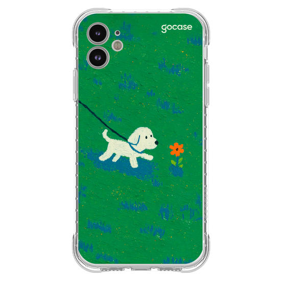 Capinha para celular  Little Garden Puppy