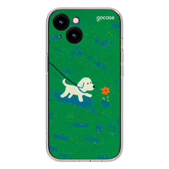 Capinha para celular  Little Garden Puppy