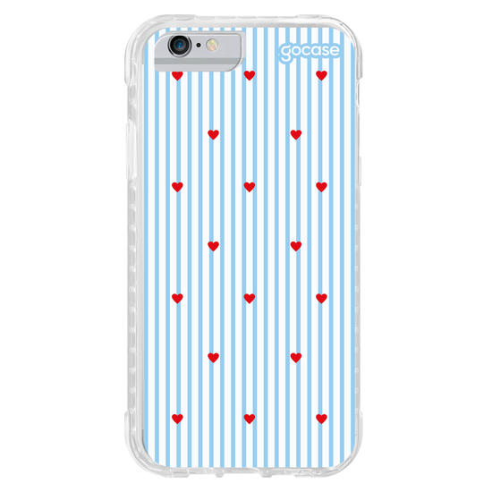 Capinha para celular  Little Red Hearts