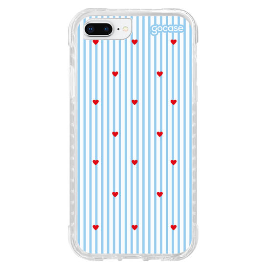 Capinha para celular  Little Red Hearts