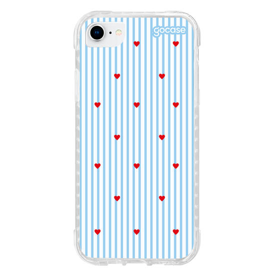 Capinha para celular  Little Red Hearts