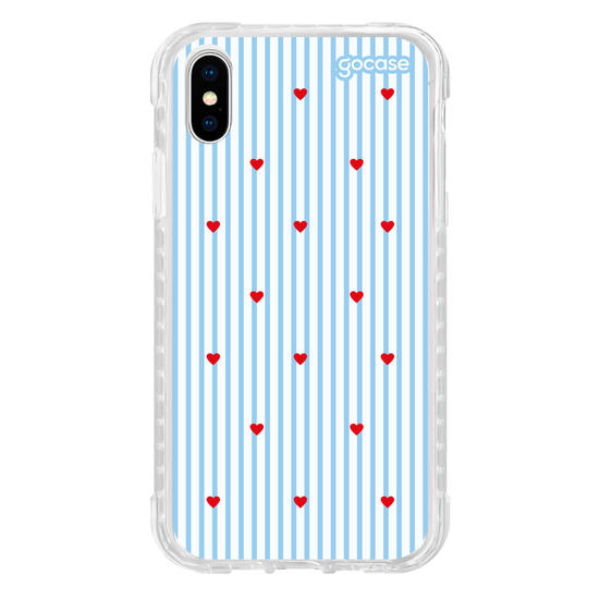 Capinha para celular  Little Red Hearts