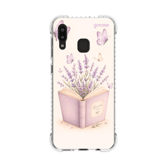Capinha para celular  Livro Lavanda