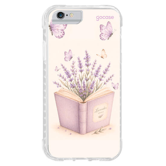 Capinha para celular  Livro Lavanda