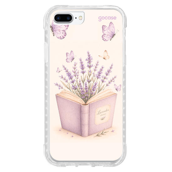 Capinha para celular  Livro Lavanda