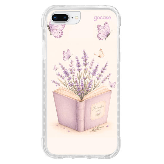 Capinha para celular  Livro Lavanda