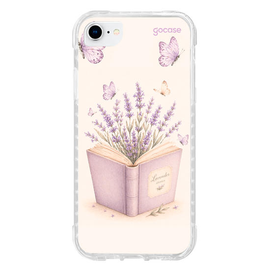 Capinha para celular  Livro Lavanda