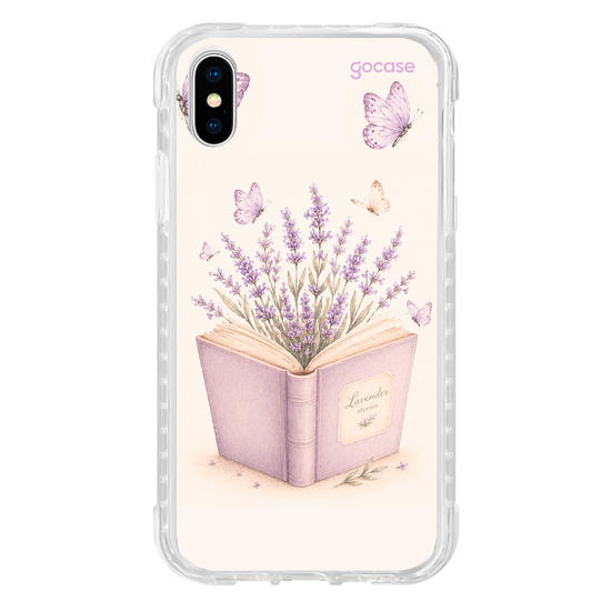 Capinha para celular  Livro Lavanda
