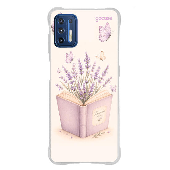 Capinha para celular  Livro Lavanda
