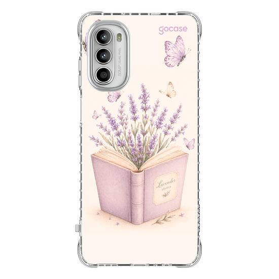 Capinha para celular  Livro Lavanda