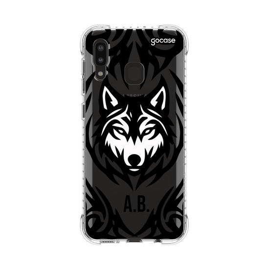 Capinha para celular  Lobo Tribal