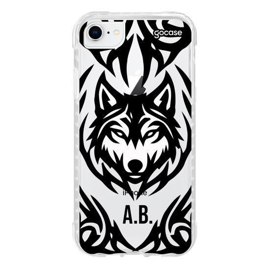 Capinha para celular  Lobo Tribal