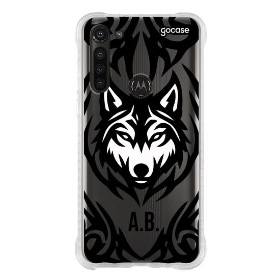 Capinha para celular  Lobo Tribal