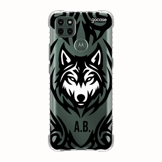 Capinha para celular  Lobo Tribal