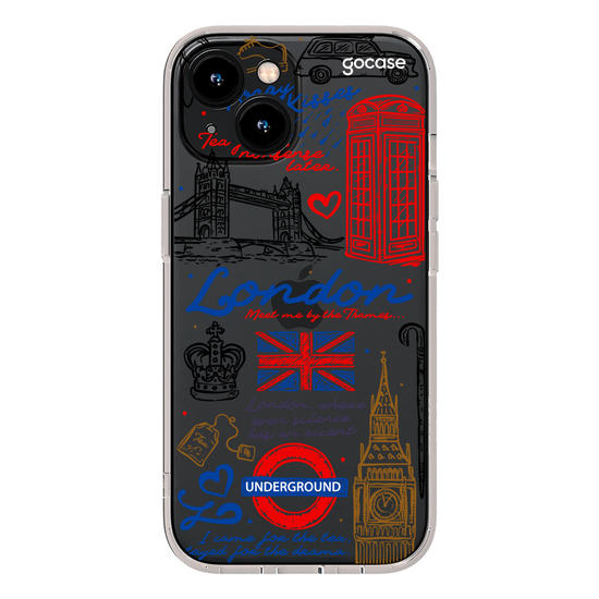Capinha para celular  London Classic