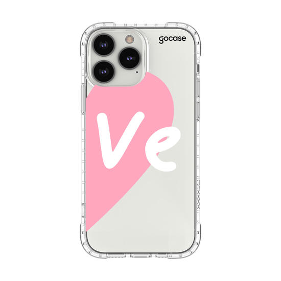 Capinha para celular Love - Always together - Rosa (Direita)