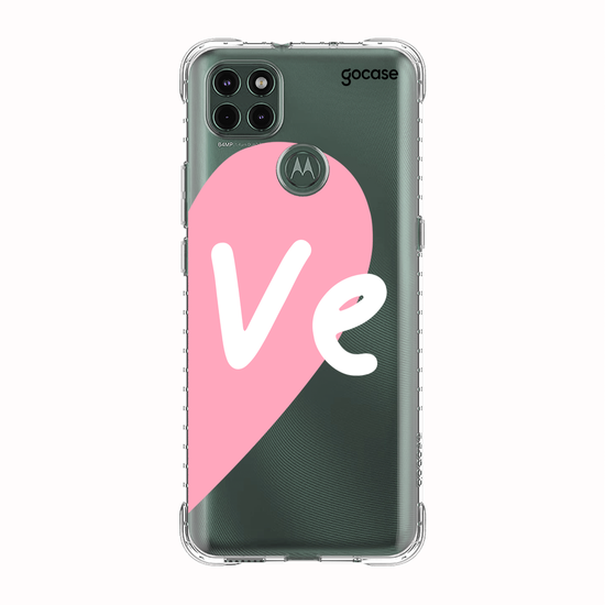 Capinha para celular Love - Always together - Rosa (Direita)