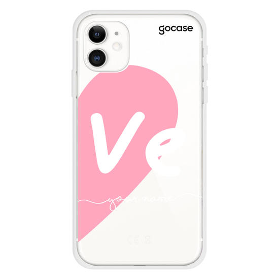 Love - Always together - Pink Phone Case