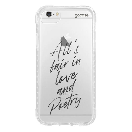 Capinha para celular All's Fair In Love and Poetry