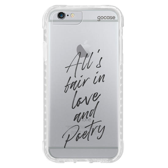 Capinha para celular All's Fair In Love and Poetry