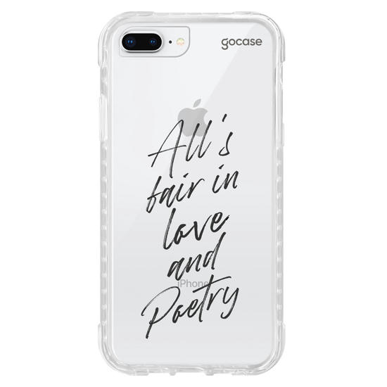 Capinha para celular All's Fair In Love and Poetry