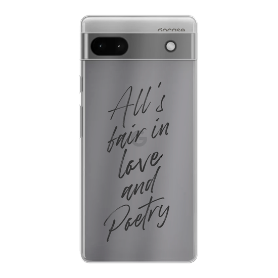 All's Fair In Love and Poetry Phone Case