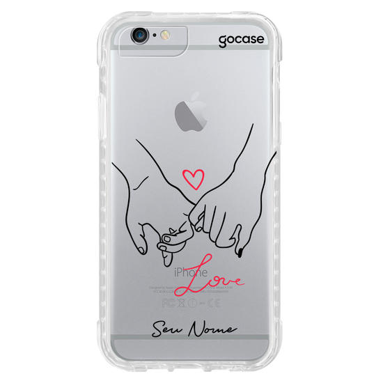 Capinha para celular Love Hands
