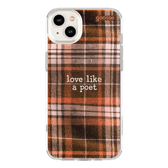 Capinha para celular  Love Like a Poet